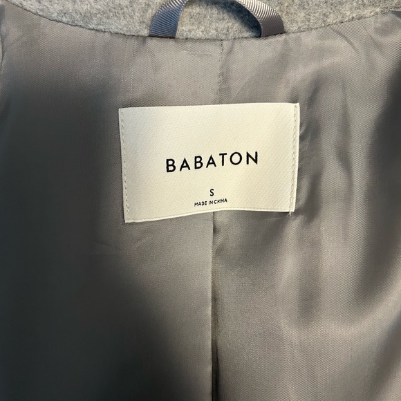 ARITZIA/BABATON ROBE/TIE WAIST COAT - Picture 7 of 7